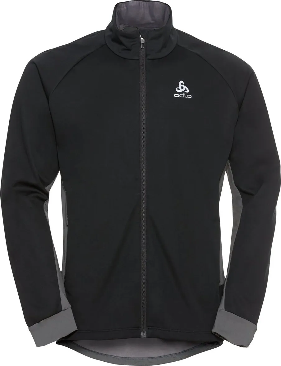 Odlo Men&#x27;s Jacket Brensholmen Black/Graphite Grey | Buy Odlo Men&#x27;s Jacket Brensholmen Black/Graphite Grey here | Outnorth