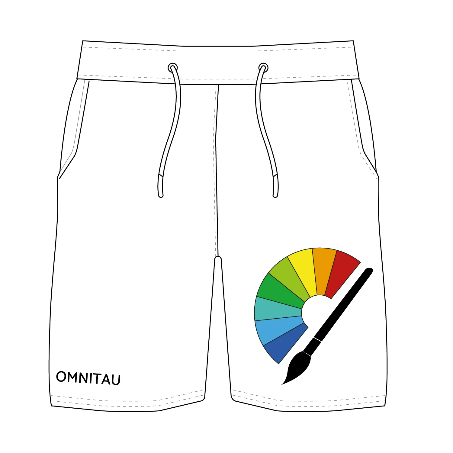 Omnitau Kid's Bespoke Football Shorts With Pockets - Manual Order