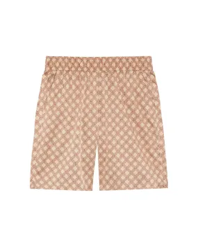 Palma Angra Trelica Printed Silk Short - Pink Salmon