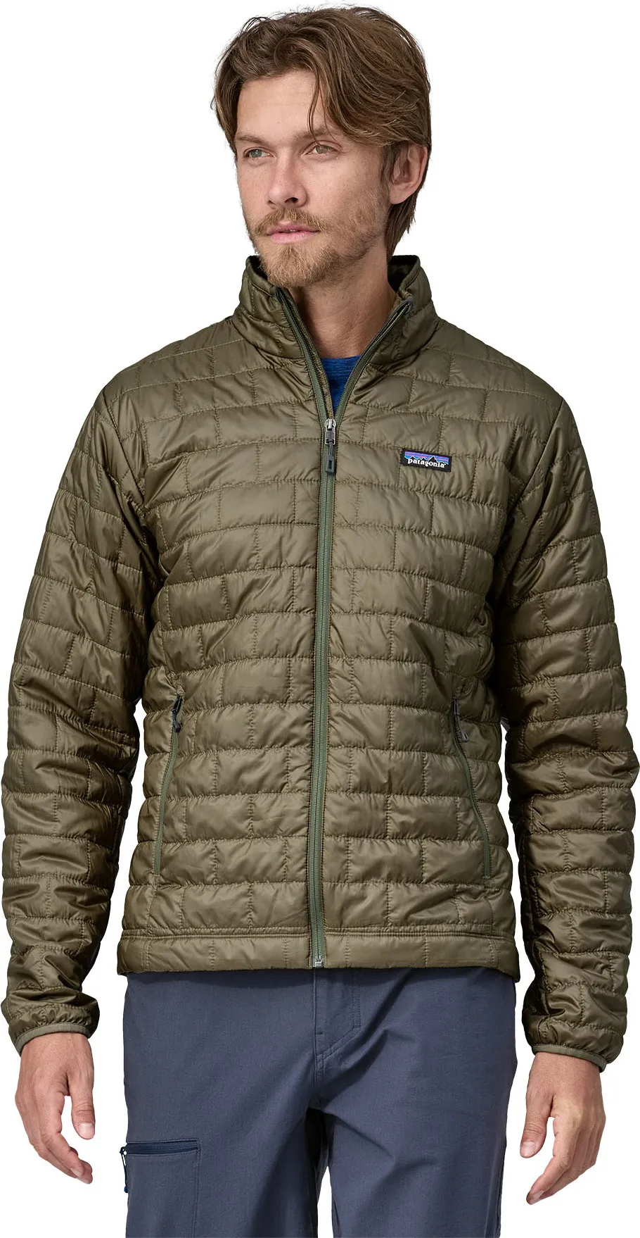 Patagonia Men&#x27;s Nano Puff Jacket Sage Khaki | Buy Patagonia Men&#x27;s Nano Puff Jacket Sage Khaki here | Outnorth