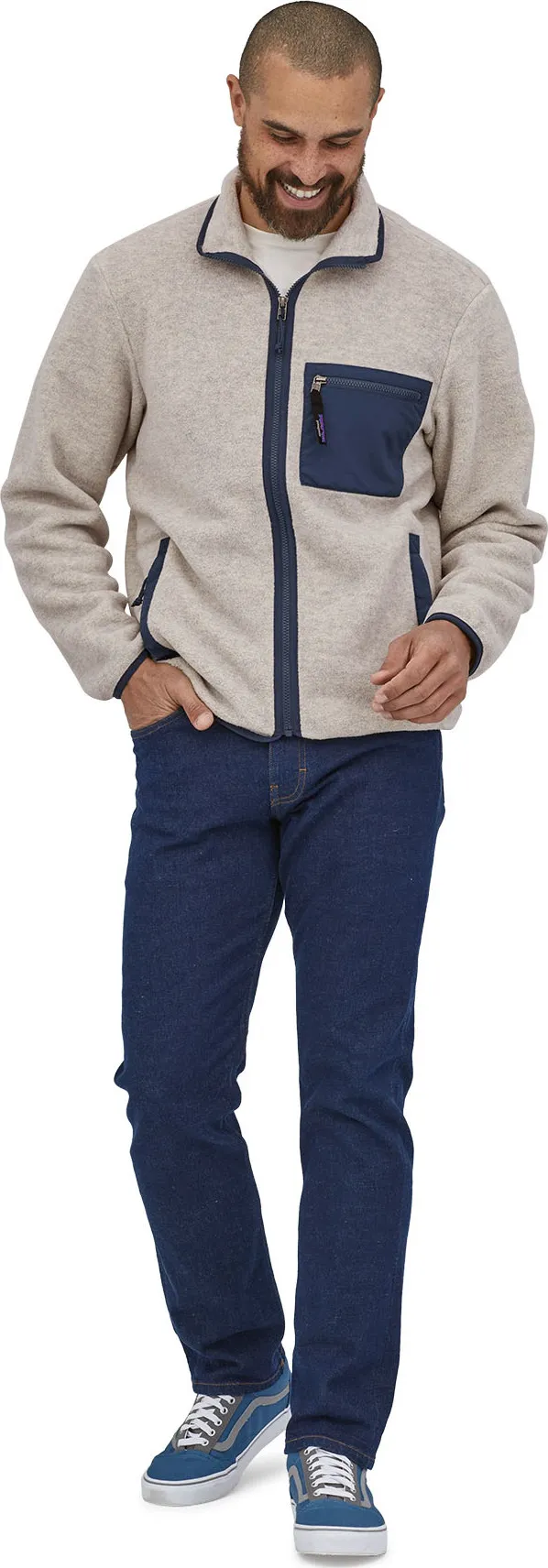 Patagonia Men&#x27;s Synchilla Jacket Oatmeal Heather | Buy Patagonia Men&#x27;s Synchilla Jacket Oatmeal Heather here | Outnorth