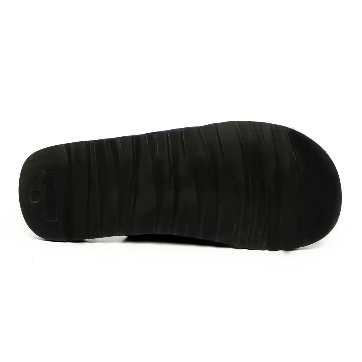 Personalized Embroidered "NB" Initial on Black Velvet Slide-in Slippers By Brune & Bareskin