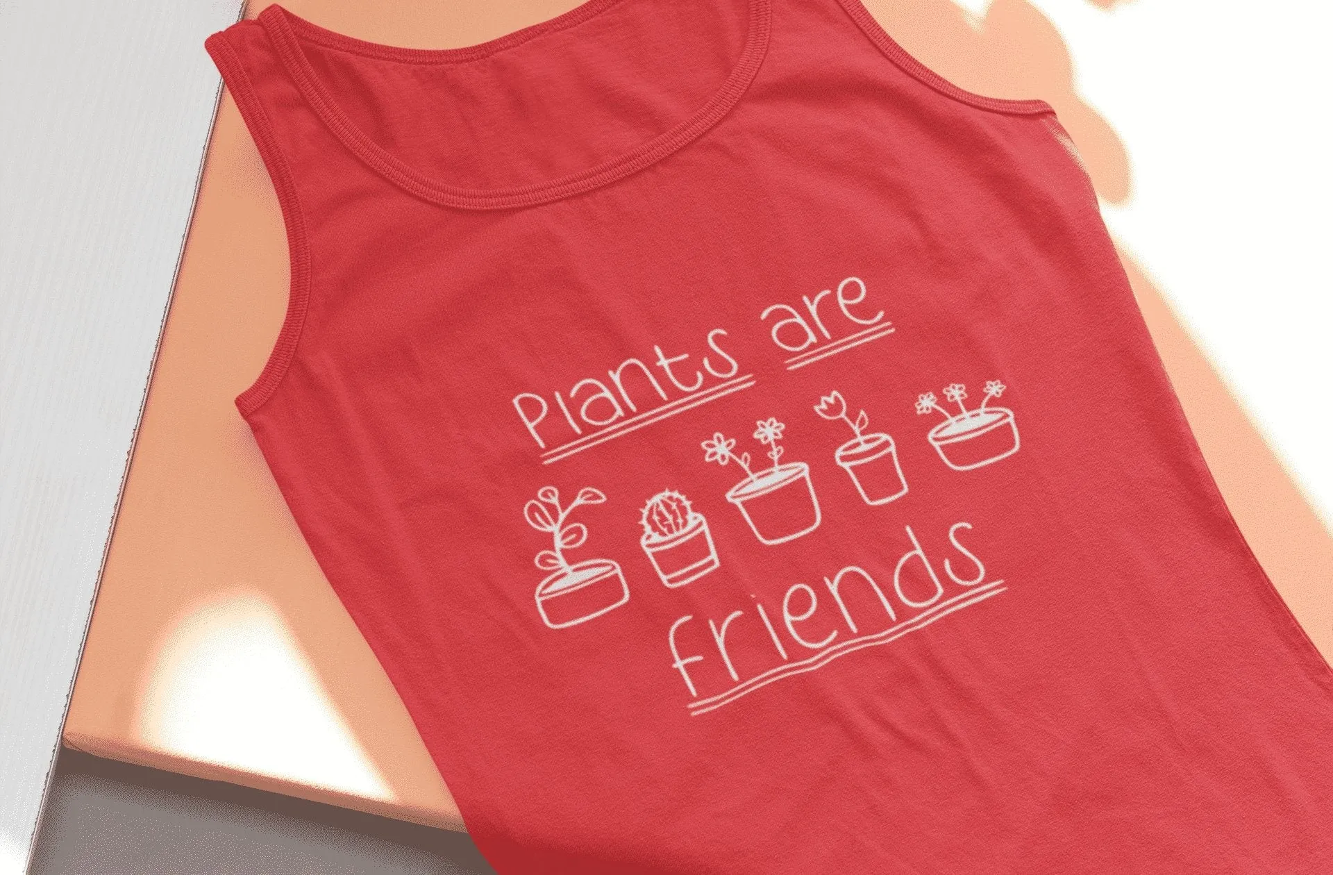 Plants are Friends | Inspire Organic Ladies Tank Top
