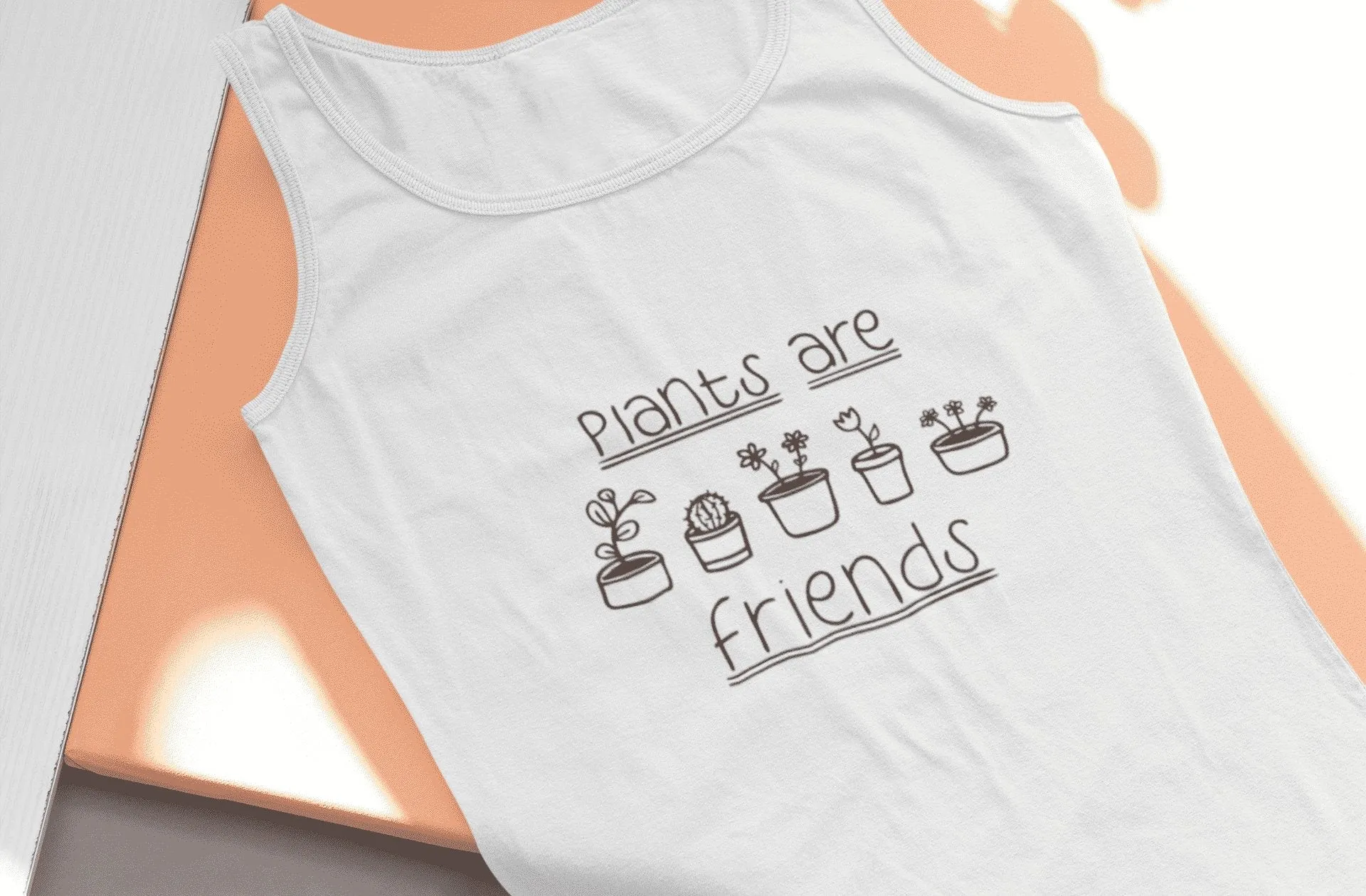 Plants are Friends | Inspire Organic Ladies Tank Top