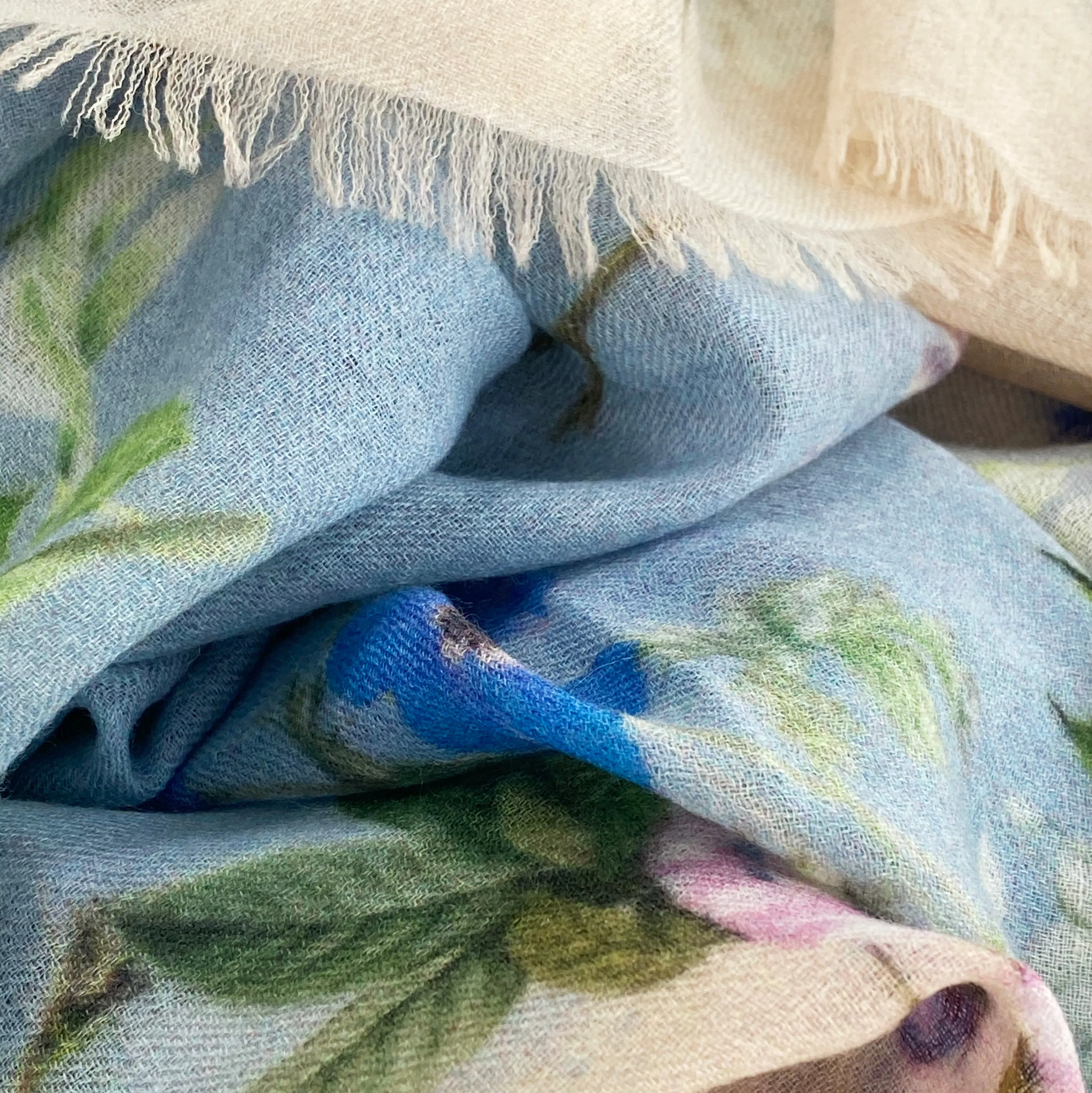 Poncho PEONIE CREME
