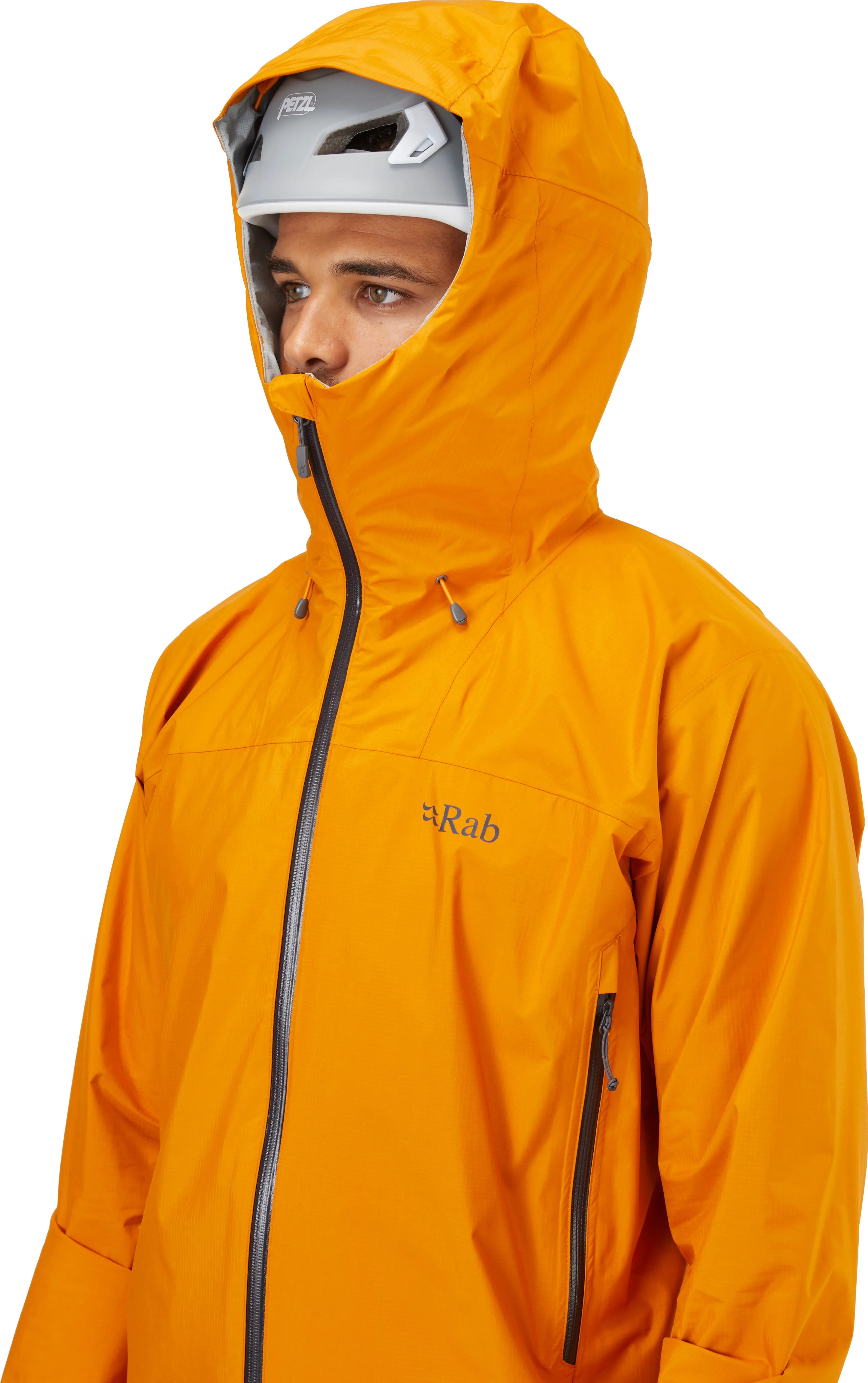 Rab Men&#x27;s Downpour Plus 2.0 Jacket Sunset | Buy Rab Men&#x27;s Downpour Plus 2.0 Jacket Sunset here | Outnorth