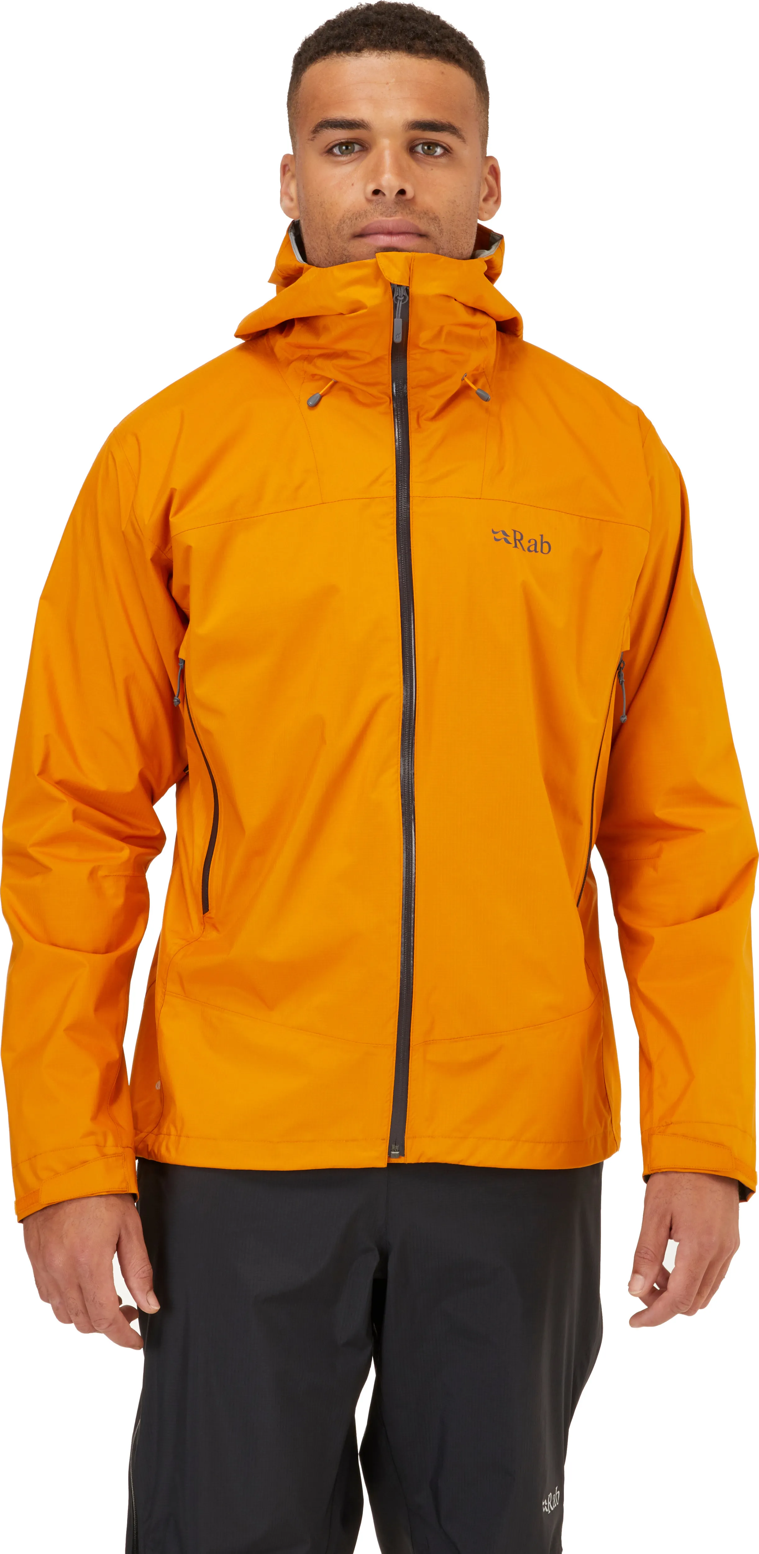 Rab Men&#x27;s Downpour Plus 2.0 Jacket Sunset | Buy Rab Men&#x27;s Downpour Plus 2.0 Jacket Sunset here | Outnorth