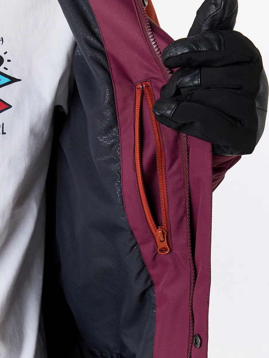 Rip Curl Men&#x27;s Pinnacle 10k/10k Jacket Picante | Buy Rip Curl Men&#x27;s Pinnacle 10k/10k Jacket Picante here | Outnorth