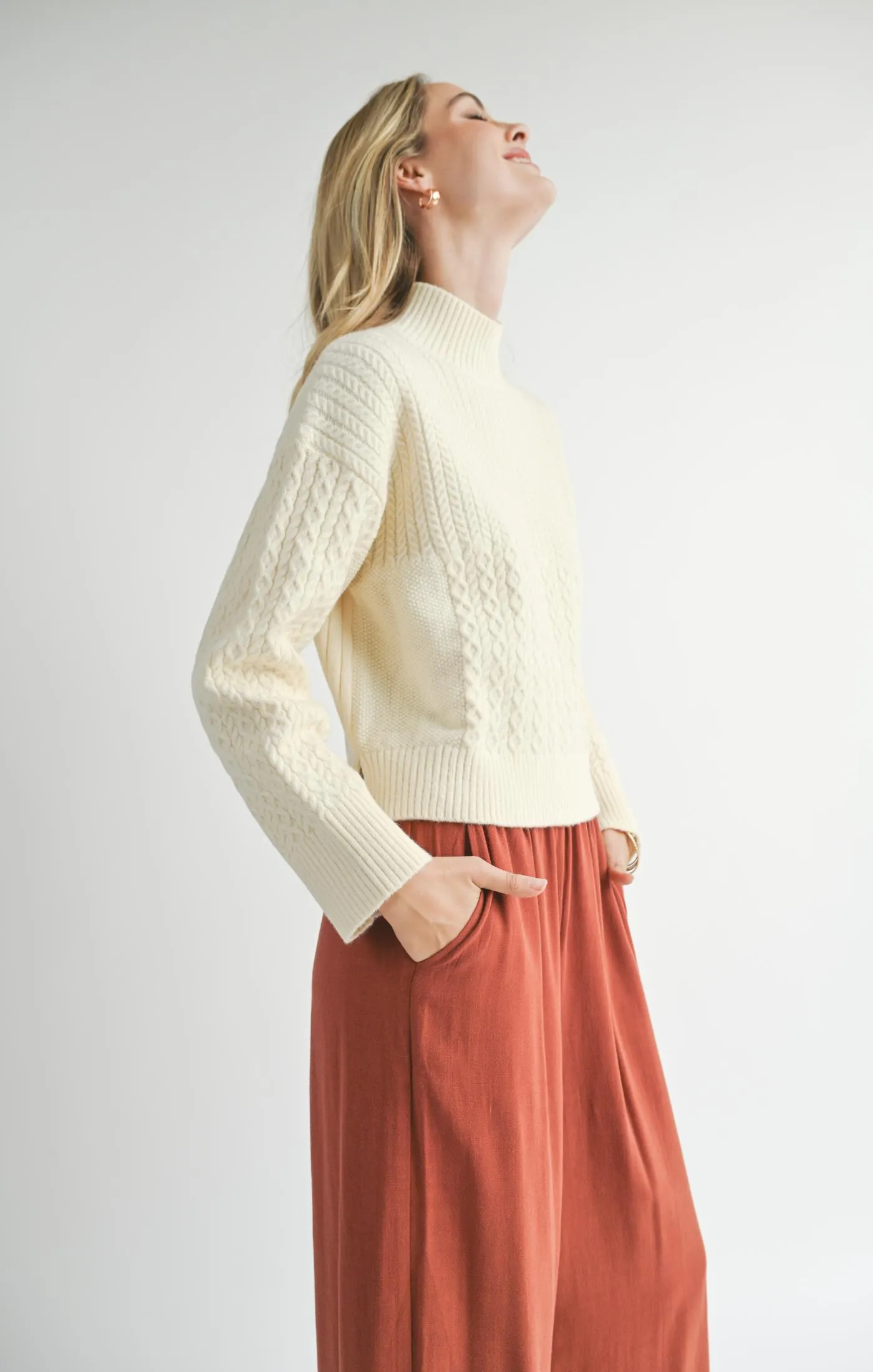 Sadie And Sage Liss Turtleneck Sweater