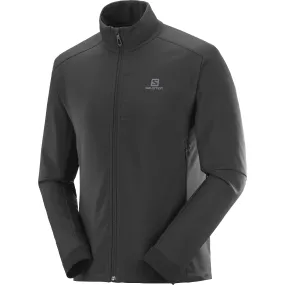 Salomon Men&#x27;s Agile Softshell Jacket Black | Buy Salomon Men&#x27;s Agile Softshell Jacket Black here | Outnorth