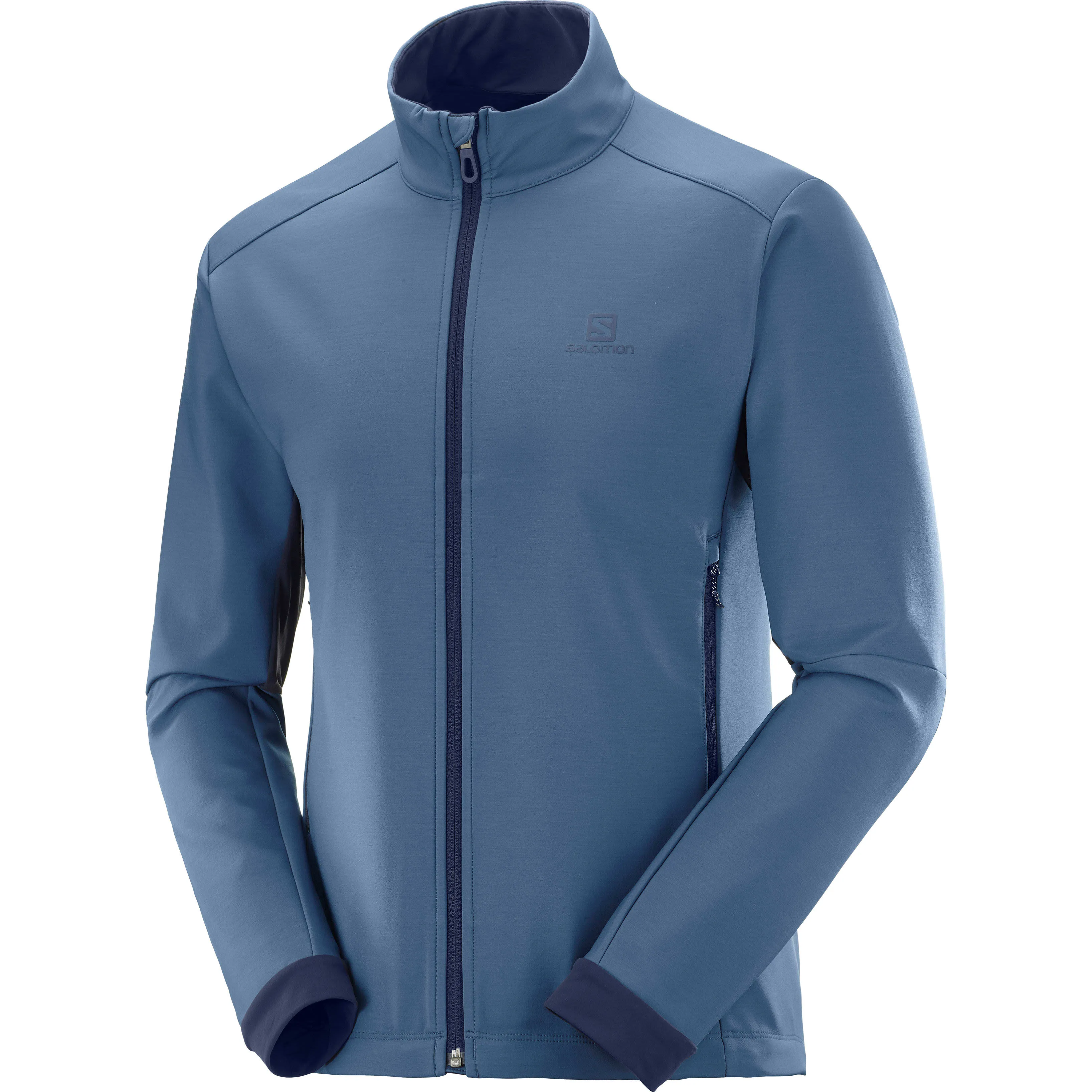 Salomon Men&#x27;s Agile Softshell Jacket Black | Buy Salomon Men&#x27;s Agile Softshell Jacket Black here | Outnorth