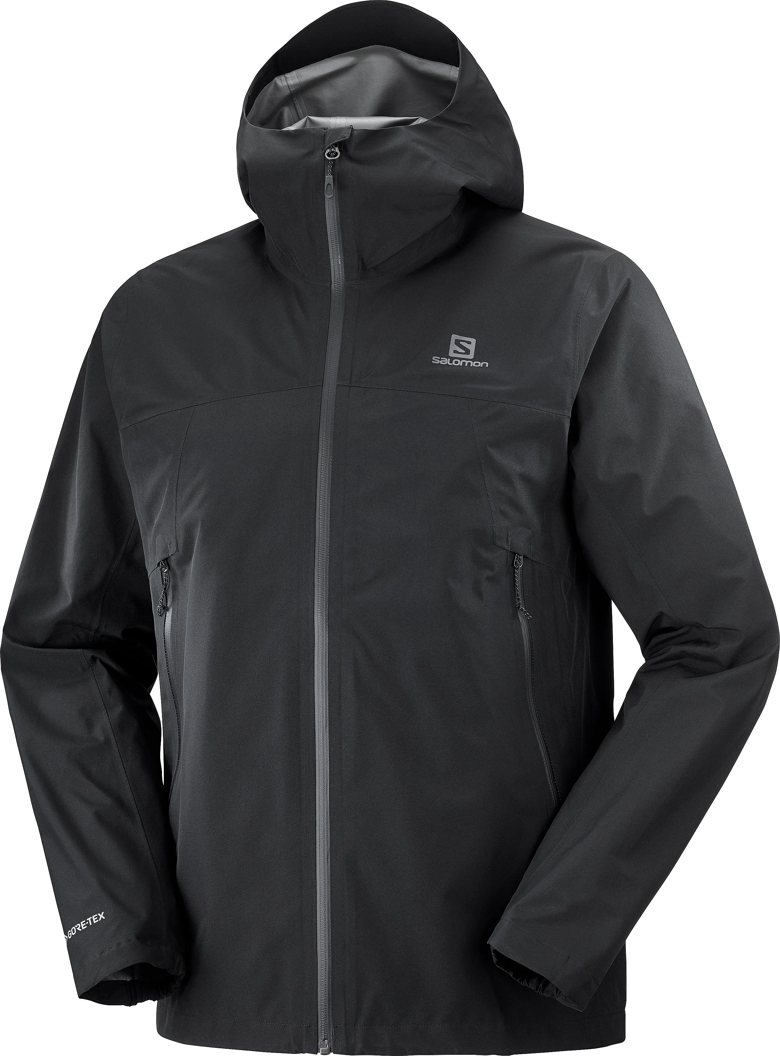 Salomon Men&#x27;s Outline Gore-Tex 2.5L Jacket Black | Buy Salomon Men&#x27;s Outline Gore-Tex 2.5L Jacket Black here | Outnorth