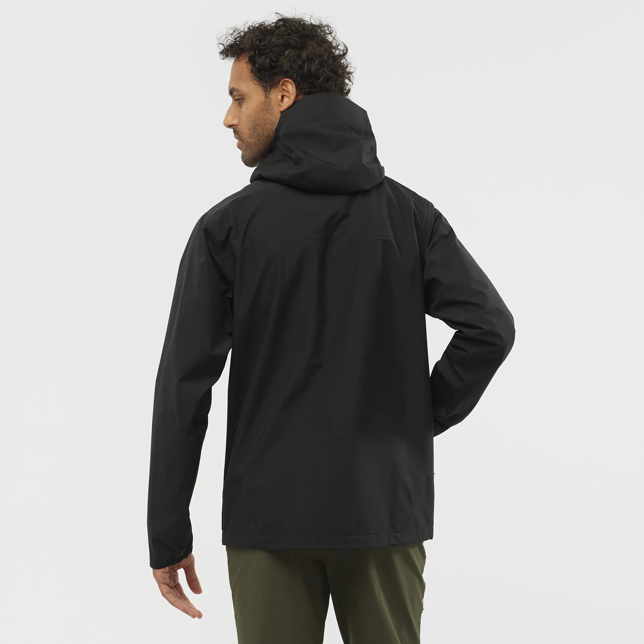 Salomon Men&#x27;s Outline Gore-Tex 2.5L Jacket Black | Buy Salomon Men&#x27;s Outline Gore-Tex 2.5L Jacket Black here | Outnorth