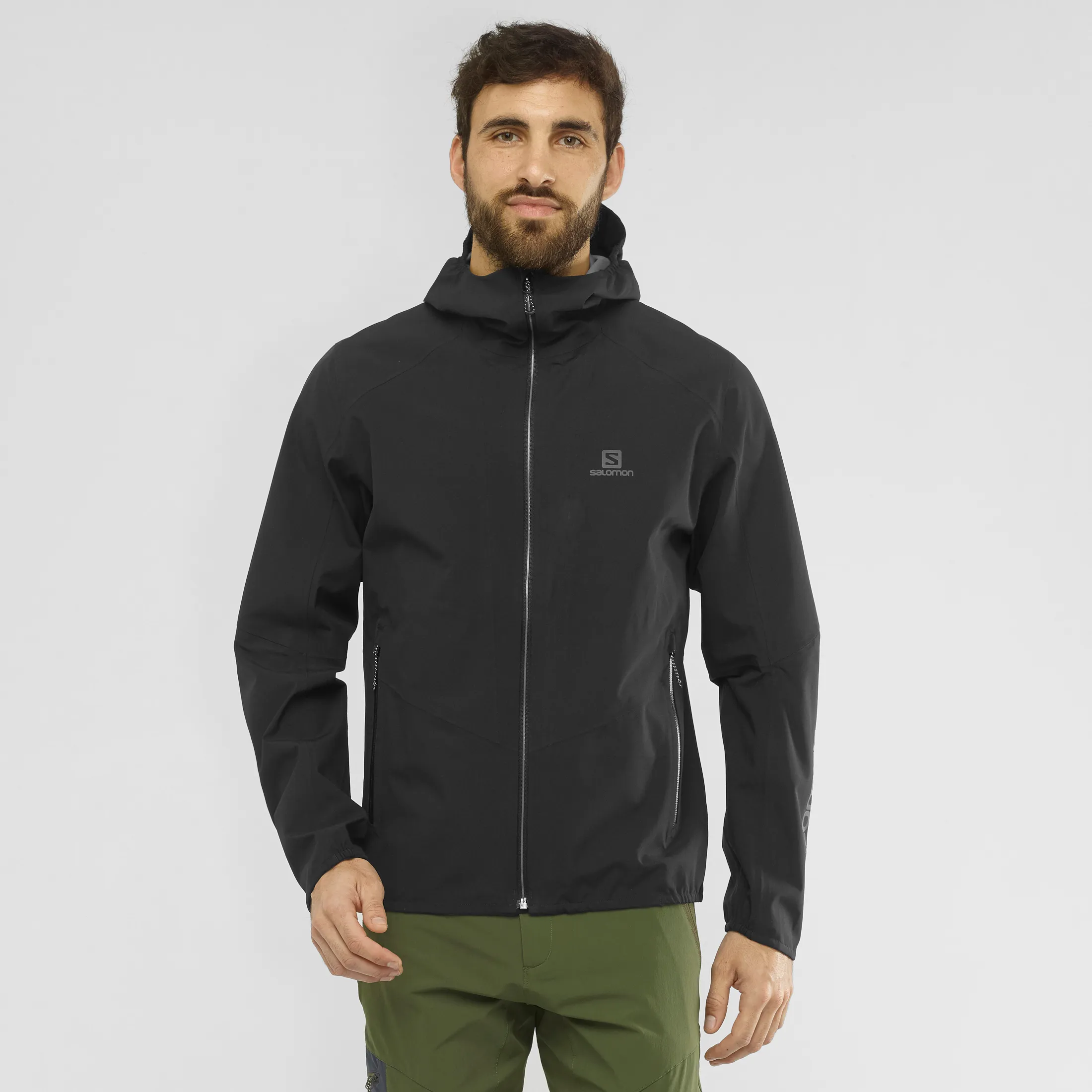 Salomon Men&#x27;s Outline Jacket Black | Buy Salomon Men&#x27;s Outline Jacket Black here | Outnorth