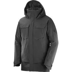 Salomon Men&#x27;s Stance Cargo Jacket Black/Heather | Buy Salomon Men&#x27;s Stance Cargo Jacket Black/Heather here | Outnorth