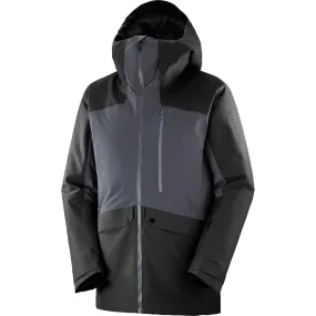 Salomon Men&#x27;s Untracked Jacket Deep Black/Periscope | Buy Salomon Men&#x27;s Untracked Jacket Deep Black/Periscope here | Outnorth