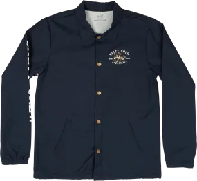Salty Crew Men&#x27;s Bass Man Snap Jacket Navy | Buy Salty Crew Men&#x27;s Bass Man Snap Jacket Navy here | Outnorth