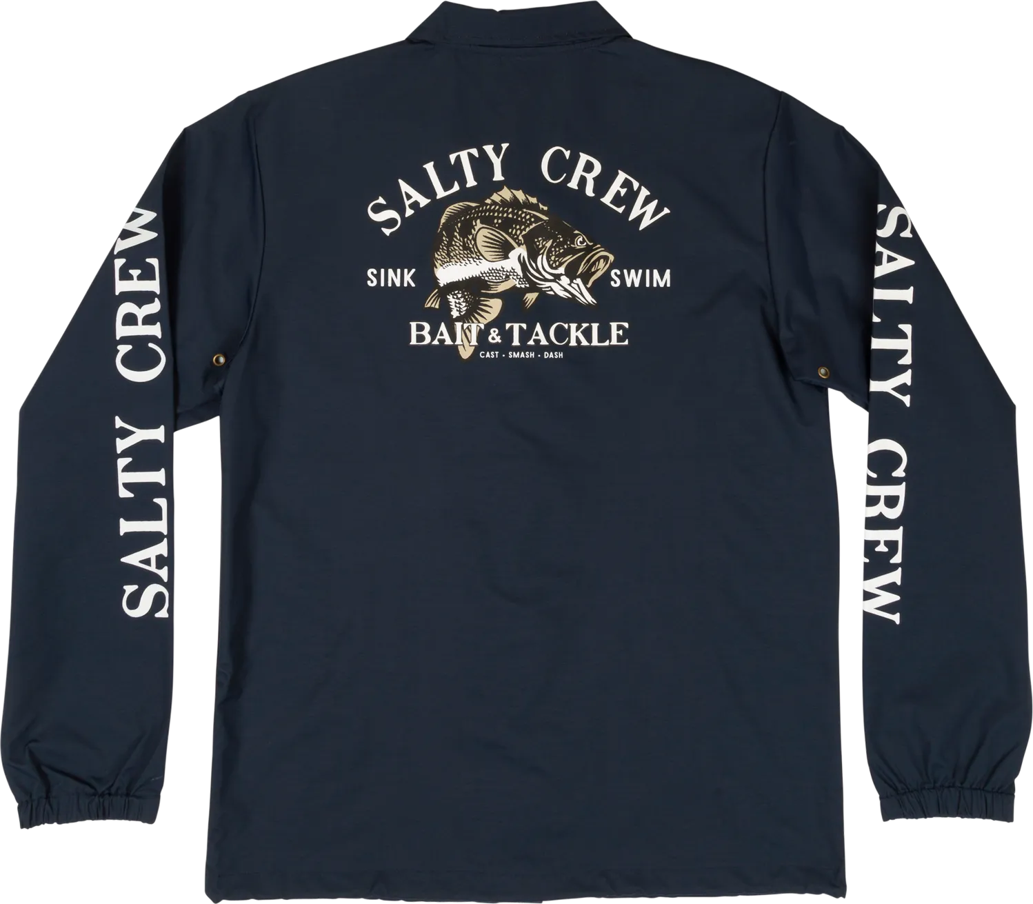 Salty Crew Men&#x27;s Bass Man Snap Jacket Navy | Buy Salty Crew Men&#x27;s Bass Man Snap Jacket Navy here | Outnorth