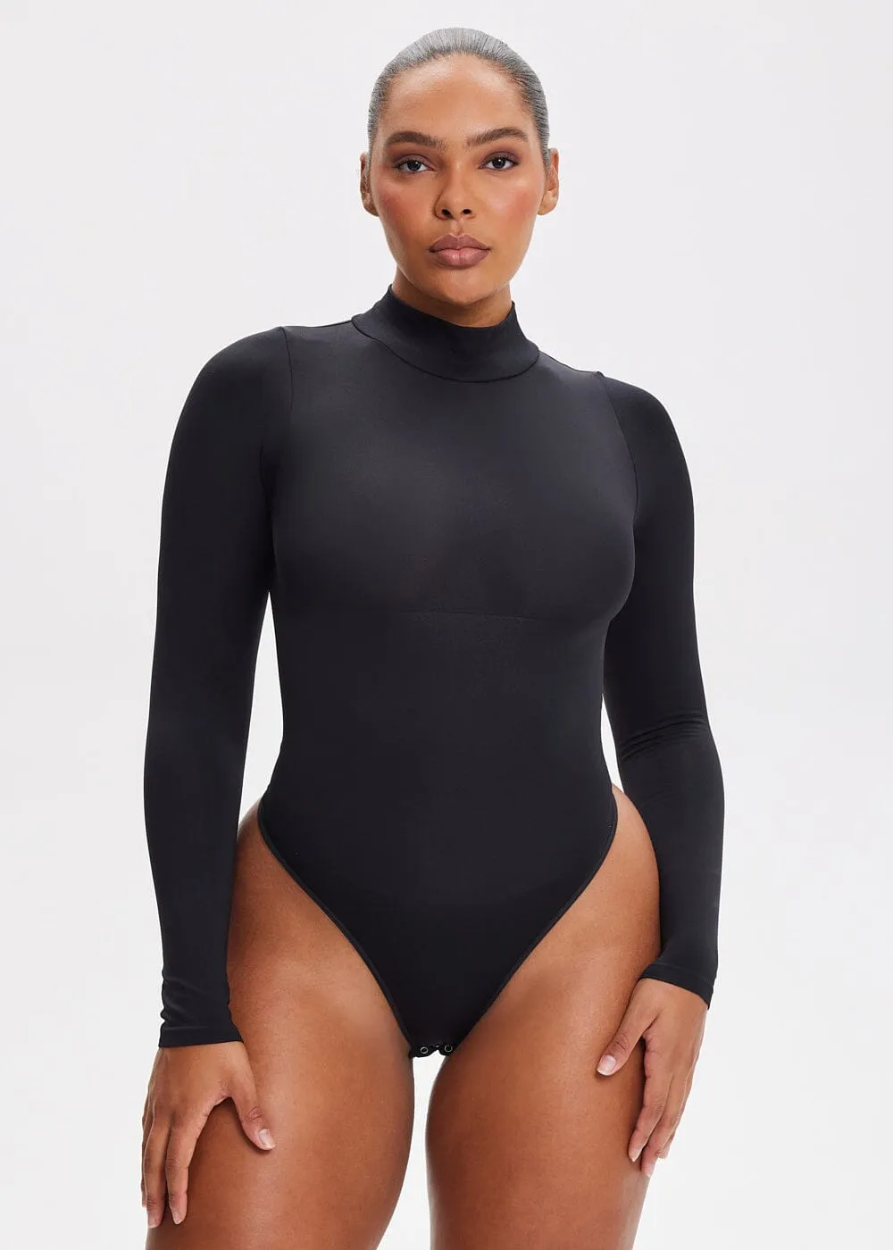 She Waisted Sculpting Turtleneck Bodysuit