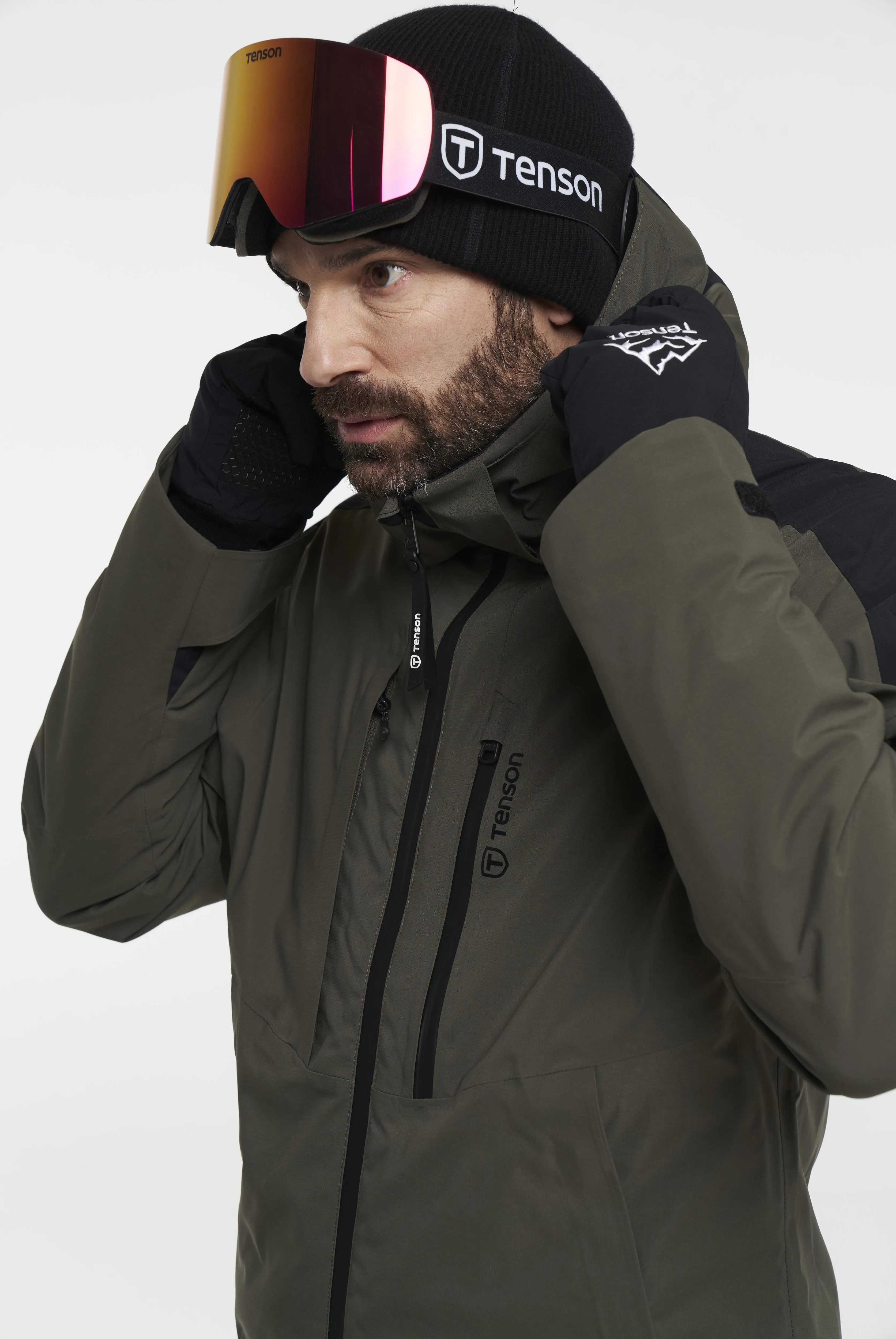 Tenson Men&#x27;s Core Ski Jacket Olive | Buy Tenson Men&#x27;s Core Ski Jacket Olive here | Outnorth