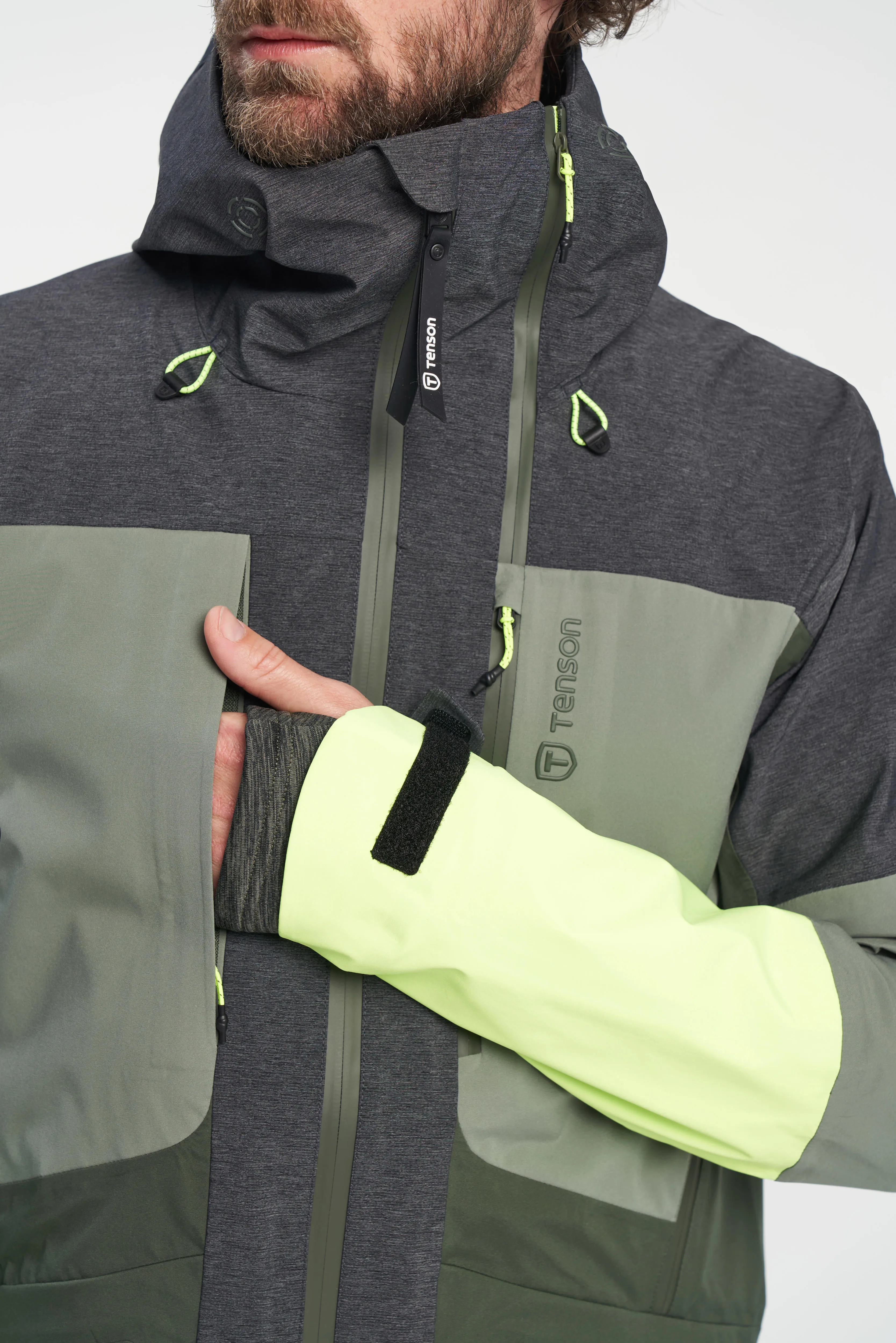 Tenson Men&#x27;s Touring Shell Jacket Dark Green | Buy Tenson Men&#x27;s Touring Shell Jacket Dark Green here | Outnorth
