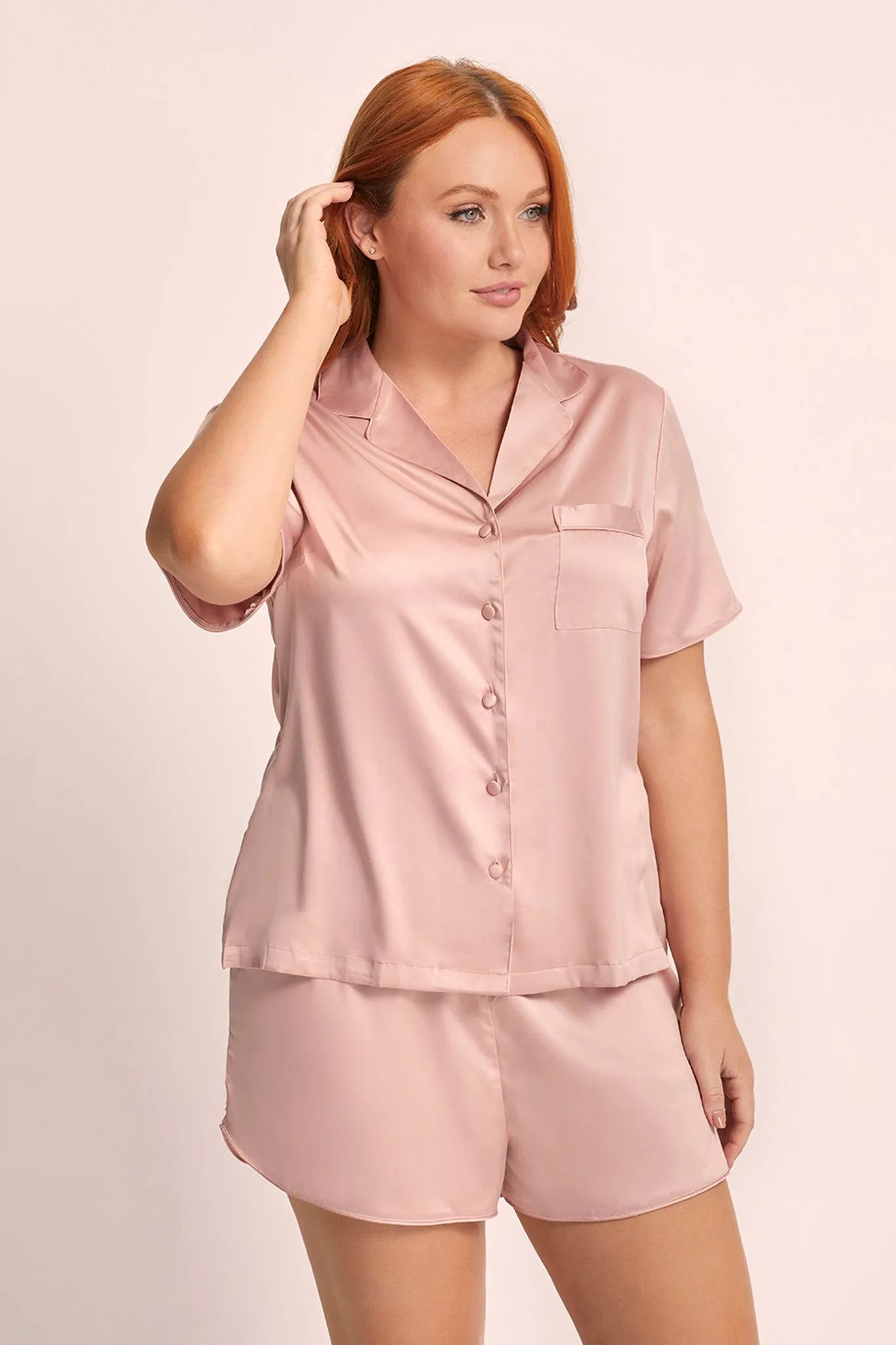 Toni Pyjama Set - Rust