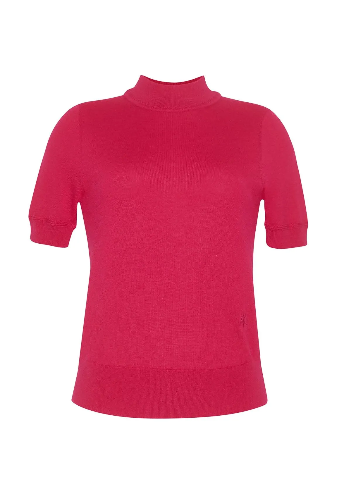 ultra-fine cashmere mockneck