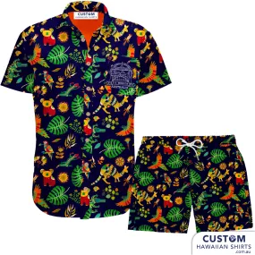 USA Embassy in Canberra - Custom Hawaiian Shirt Uniforms