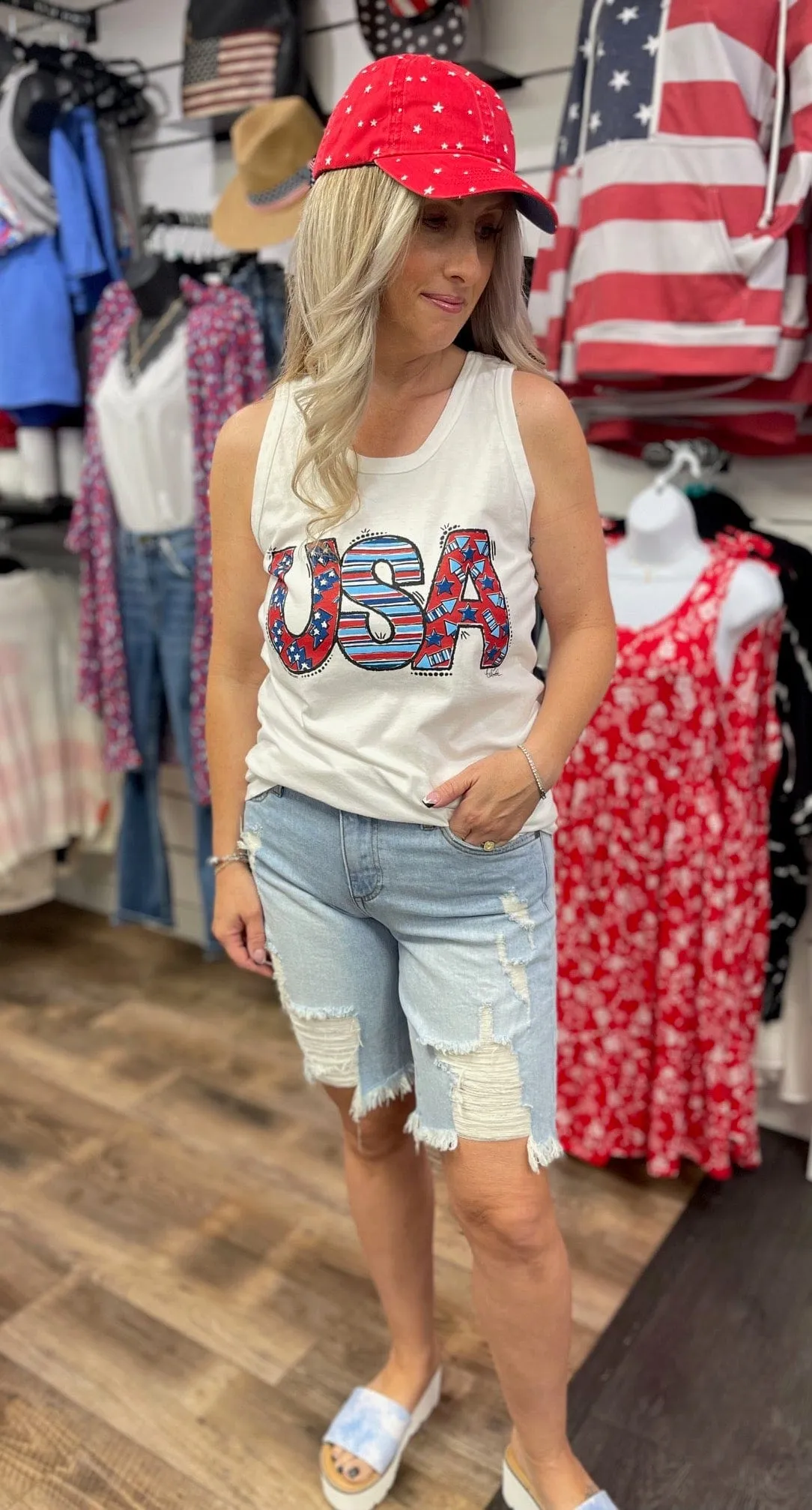 USA Stars & Stripes Tank
