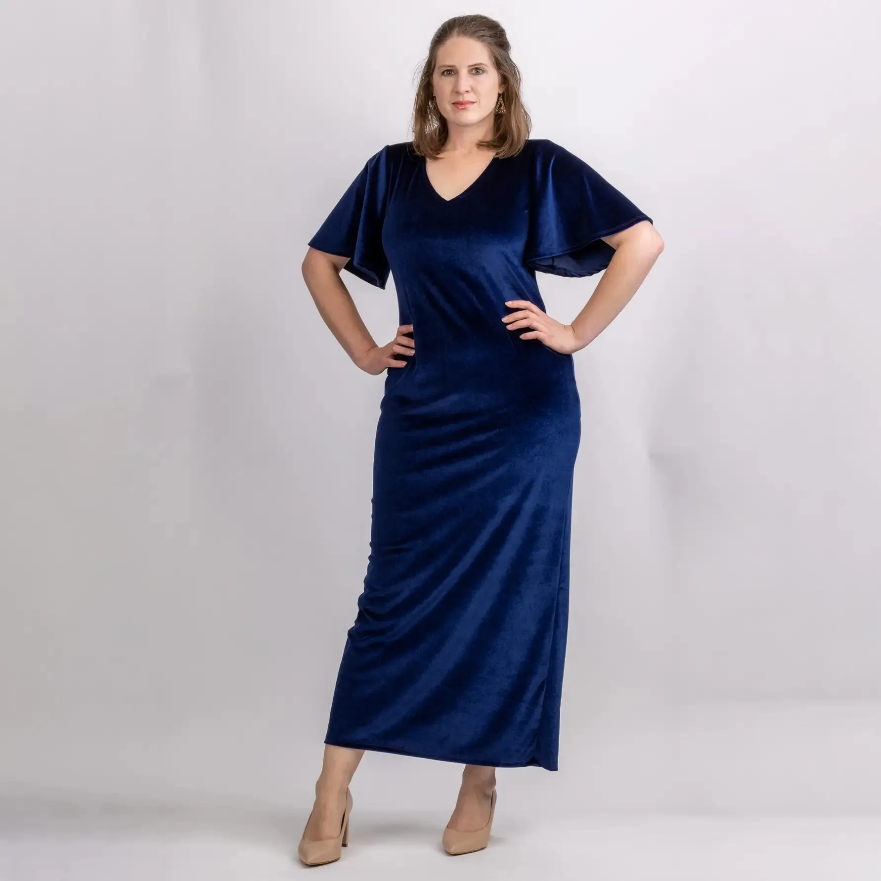 Valentina Velvet Dress