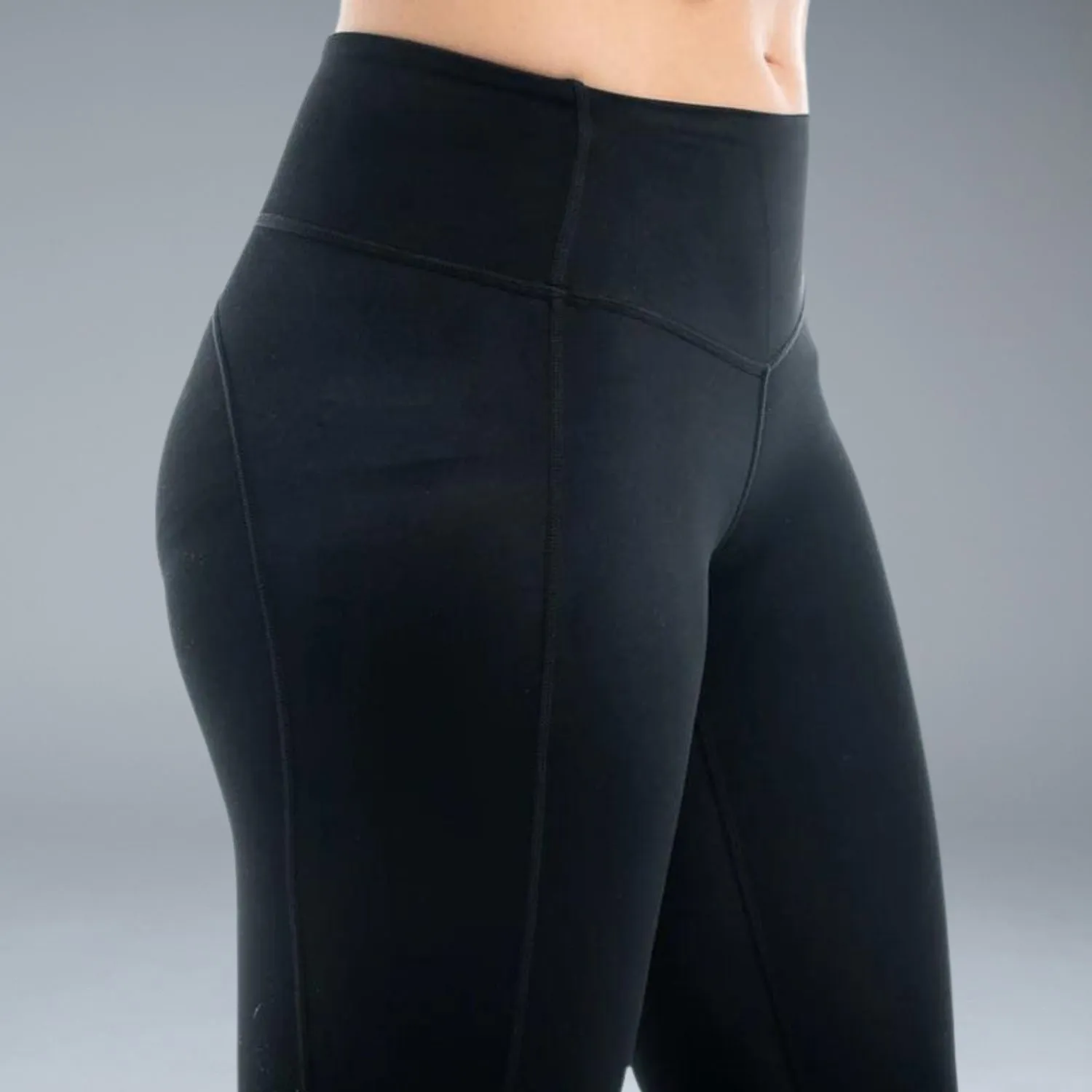 Valour Active 7/8  Lycra Tights- Black