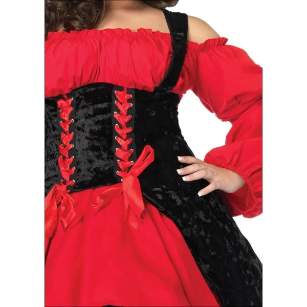 Vixen Pirate Wench Costume - Plus - Leg Avenue