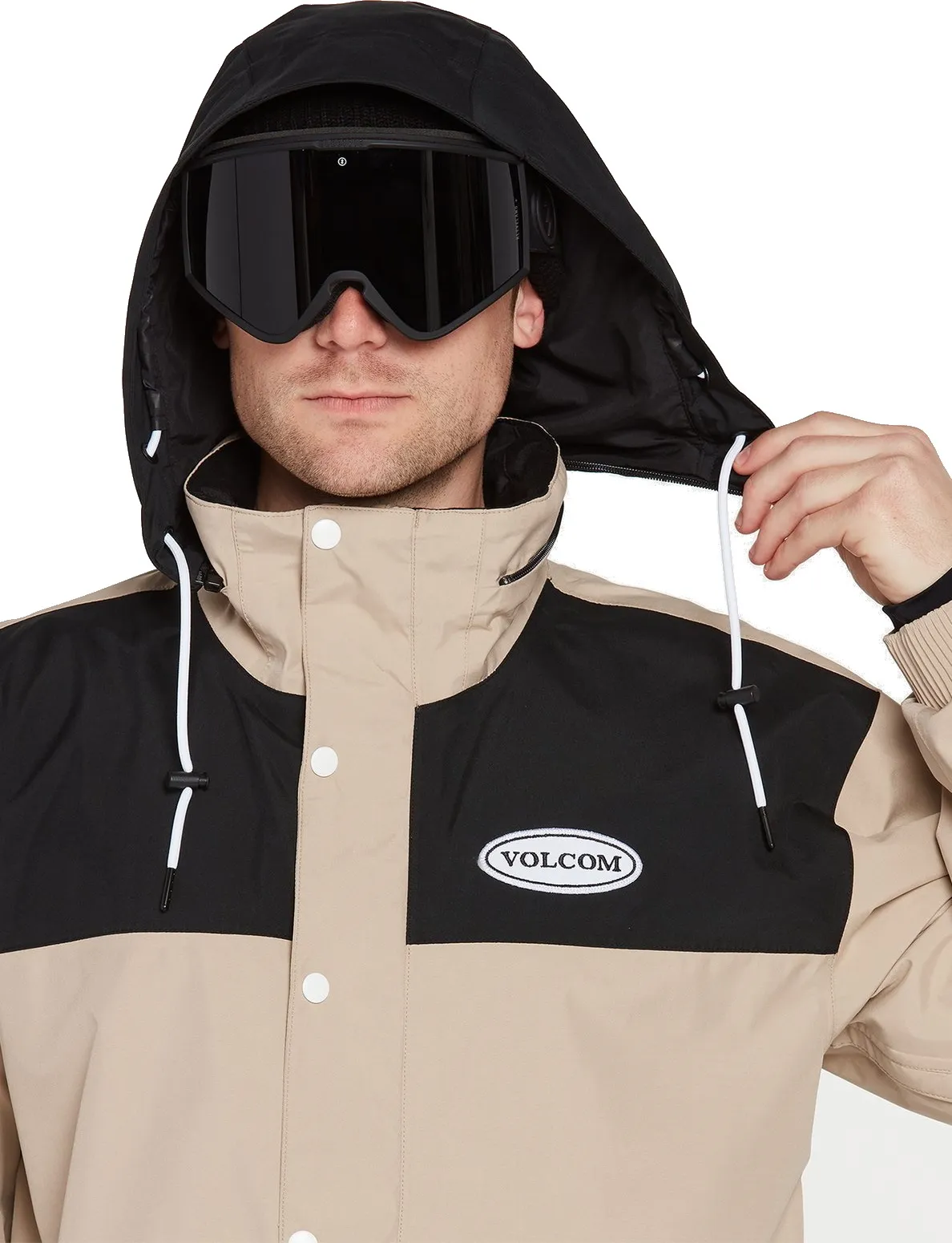Volcom Men&#x27;s Longo Gore-Tex Jacket Khaki | Buy Volcom Men&#x27;s Longo Gore-Tex Jacket Khaki here | Outnorth