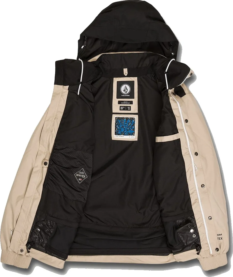 Volcom Men&#x27;s Longo Gore-Tex Jacket Khaki | Buy Volcom Men&#x27;s Longo Gore-Tex Jacket Khaki here | Outnorth