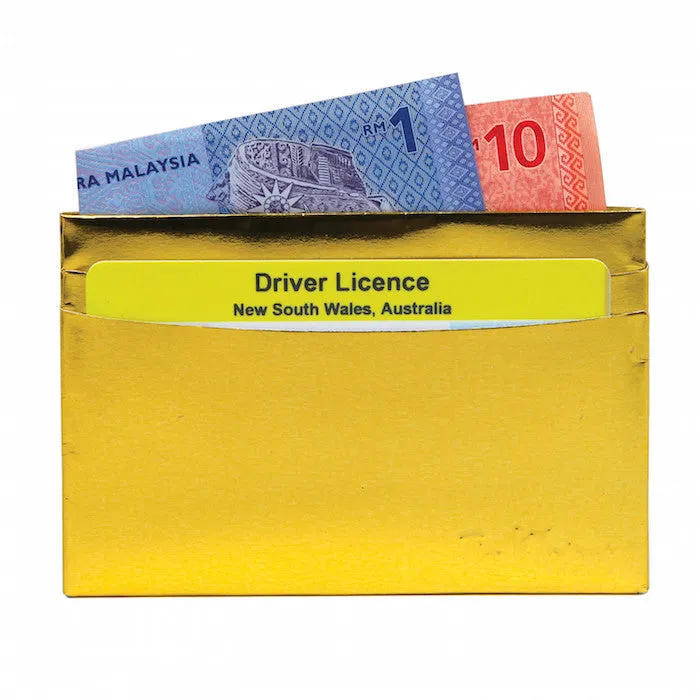 Walart Golden Card Wallet
