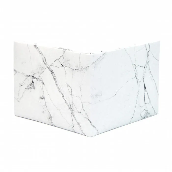 Walart White Marble Wallet