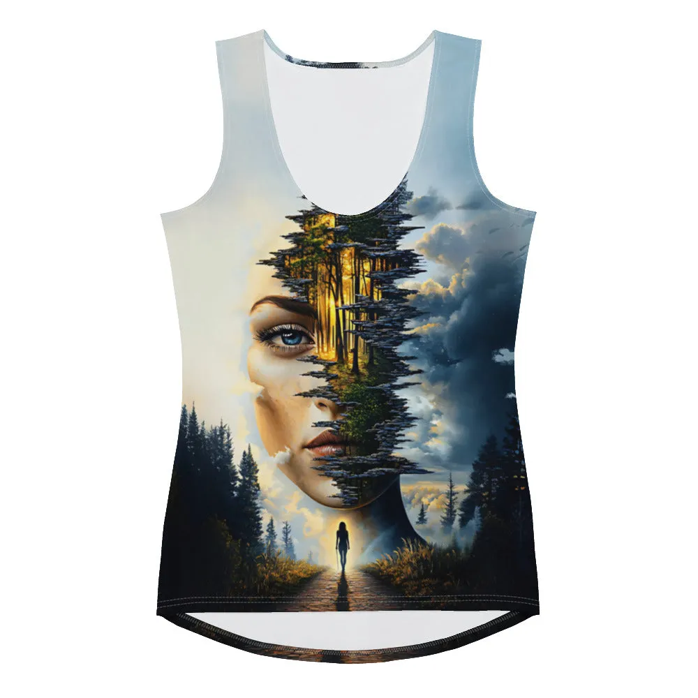 Whispers of Growth Sublimation Cut & Sew Tank Top
