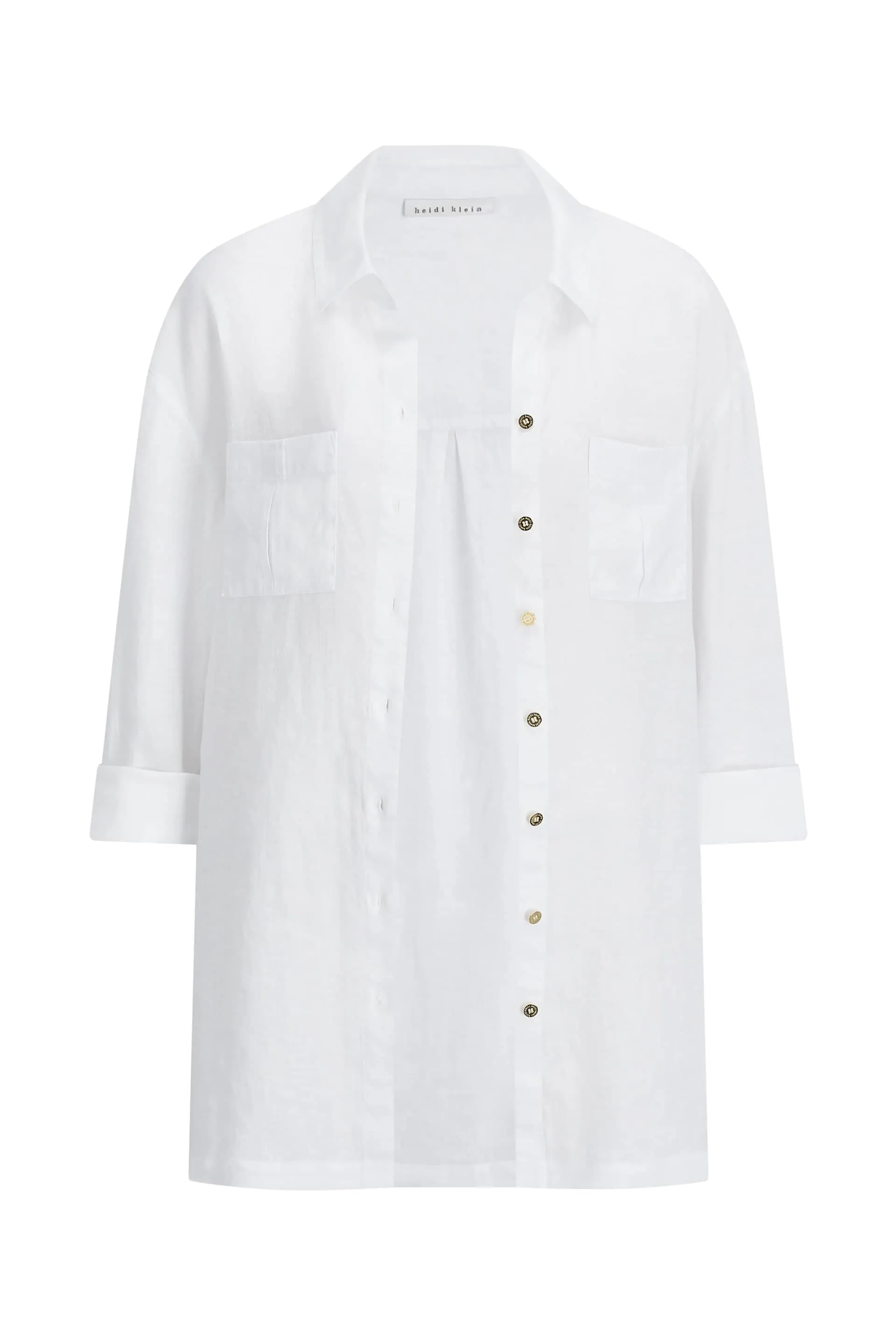 White Bay Linen Beach Shirt
