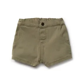 Wilson and Frenchy Fern Green Slouch Shorts