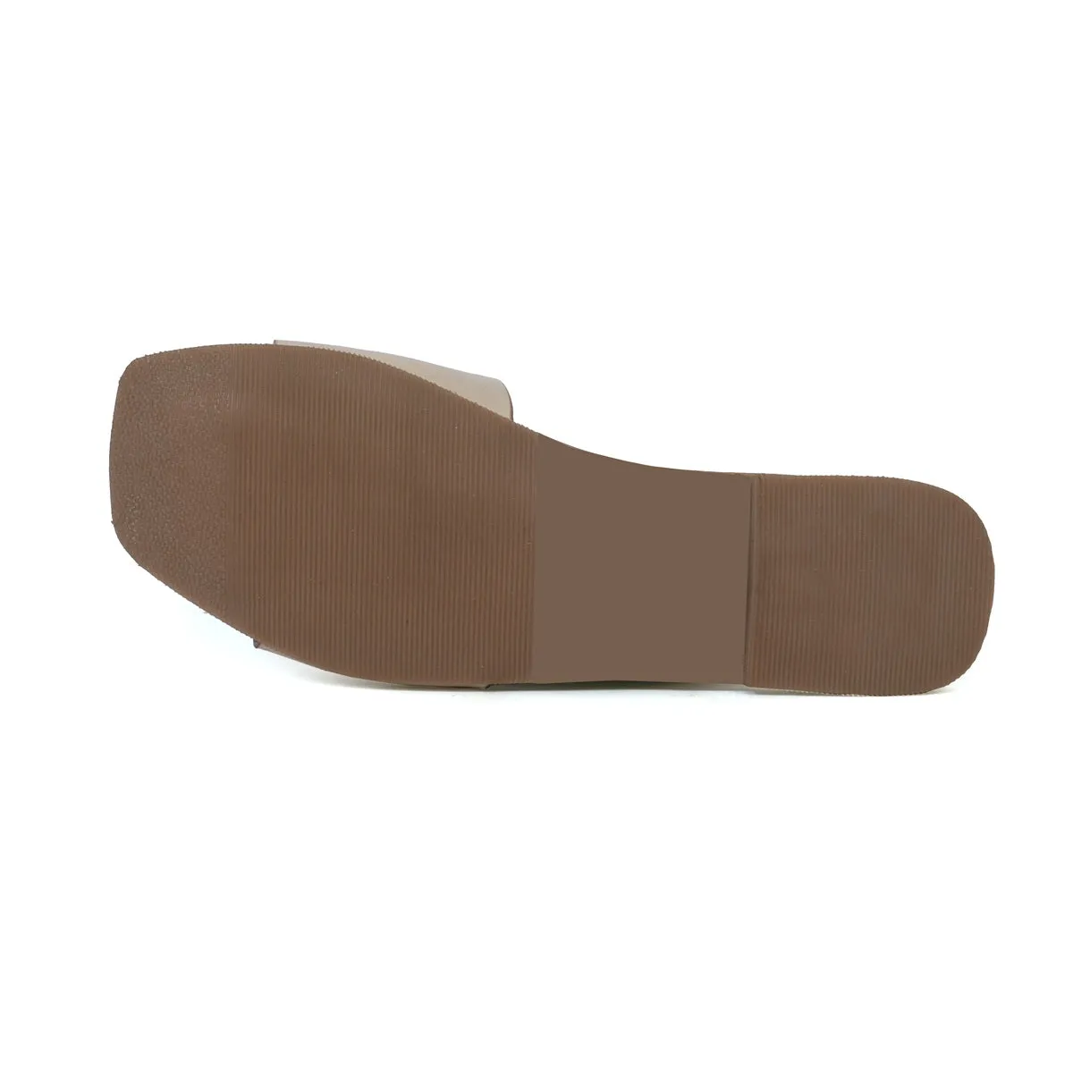 Women'S Freeway Velcro Adjustable Strap With Metal Lion Beige Leather Slide In Slipper By Brune & Bareskin