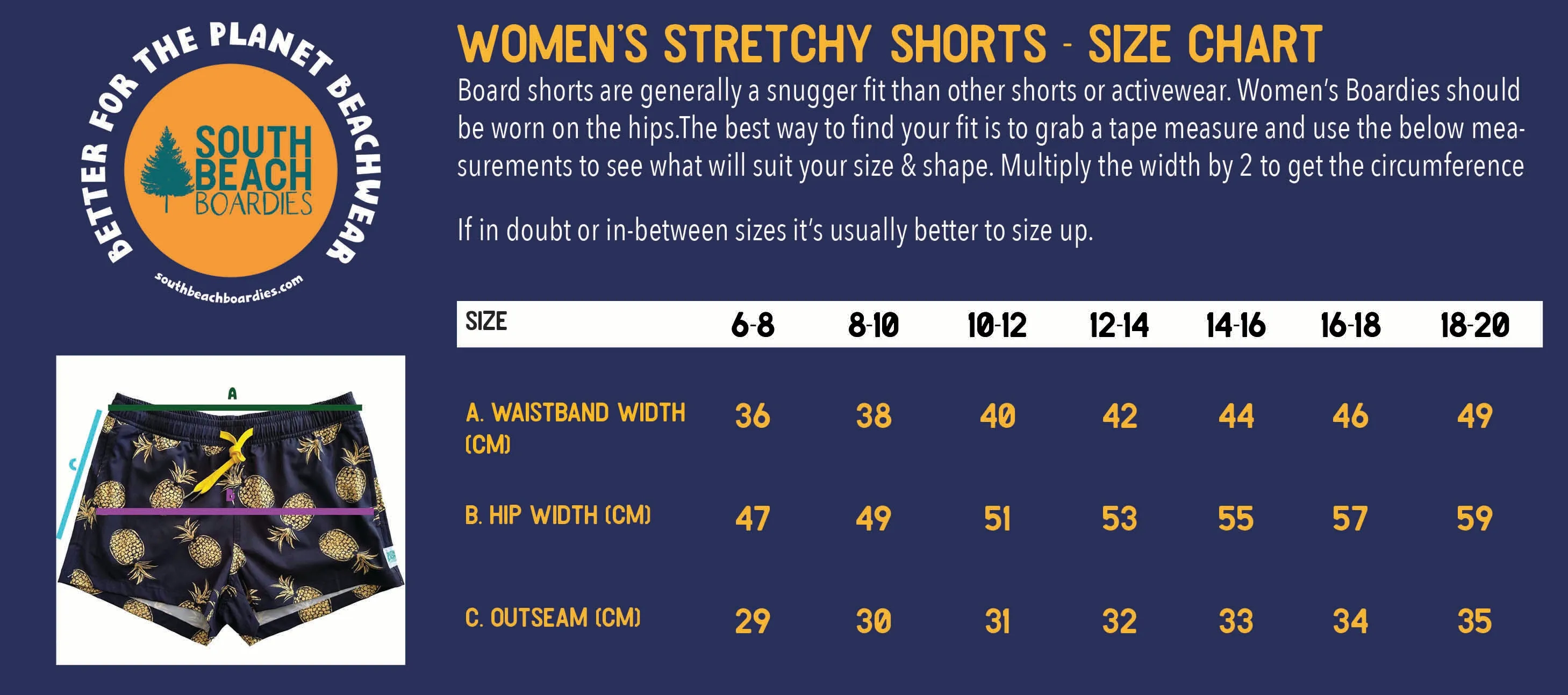 Women's Stretchy Shorts: Toucan