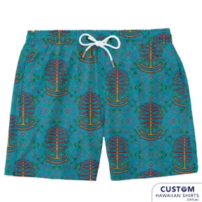 Woodford Folk Festival, SEQ, 2022 - Custom Swim Shorts Merch