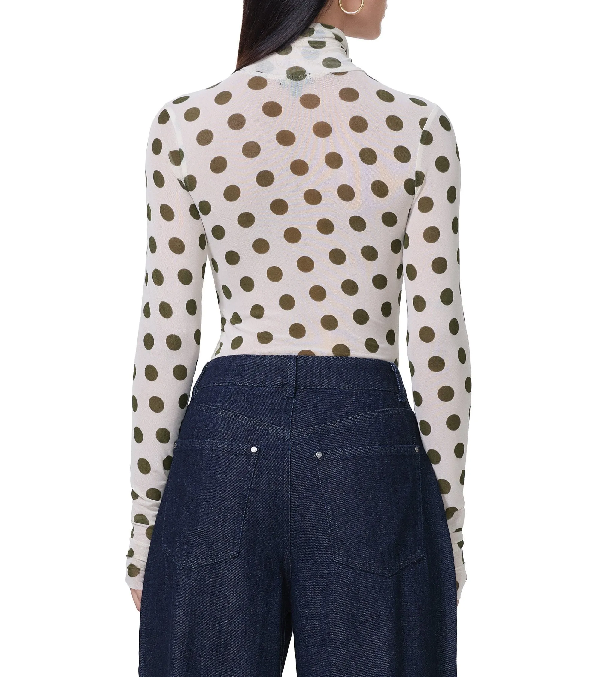 Zadie Top - Birch Dot