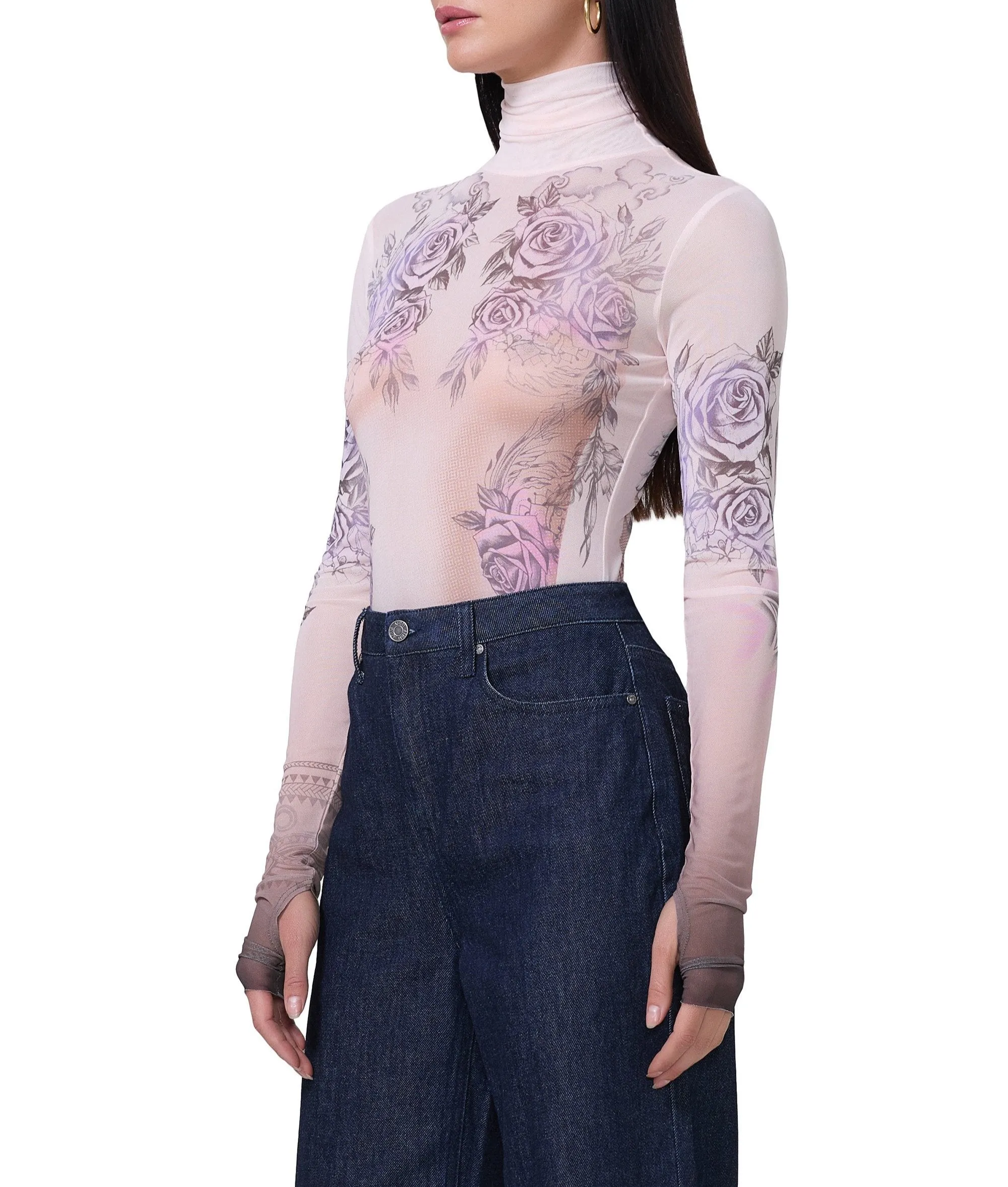 Zadie Top - Lilac Tattoo