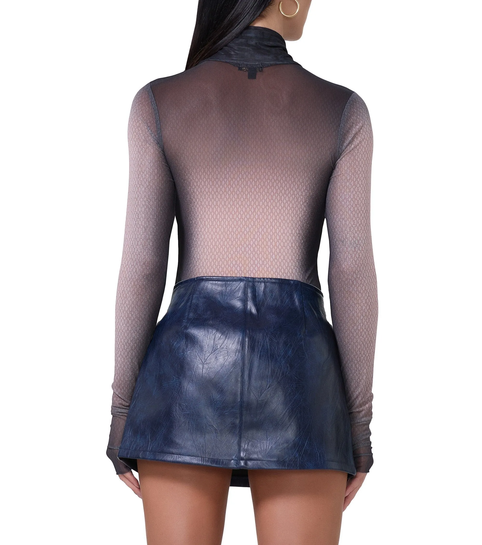 Zadie Top - Ornate Navy